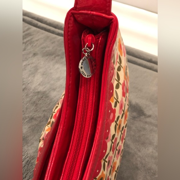 Vera Bradley Frill Collection Hotsy Totsy Hobo Bag in Folkloric pattern. - Picture 10 of 16